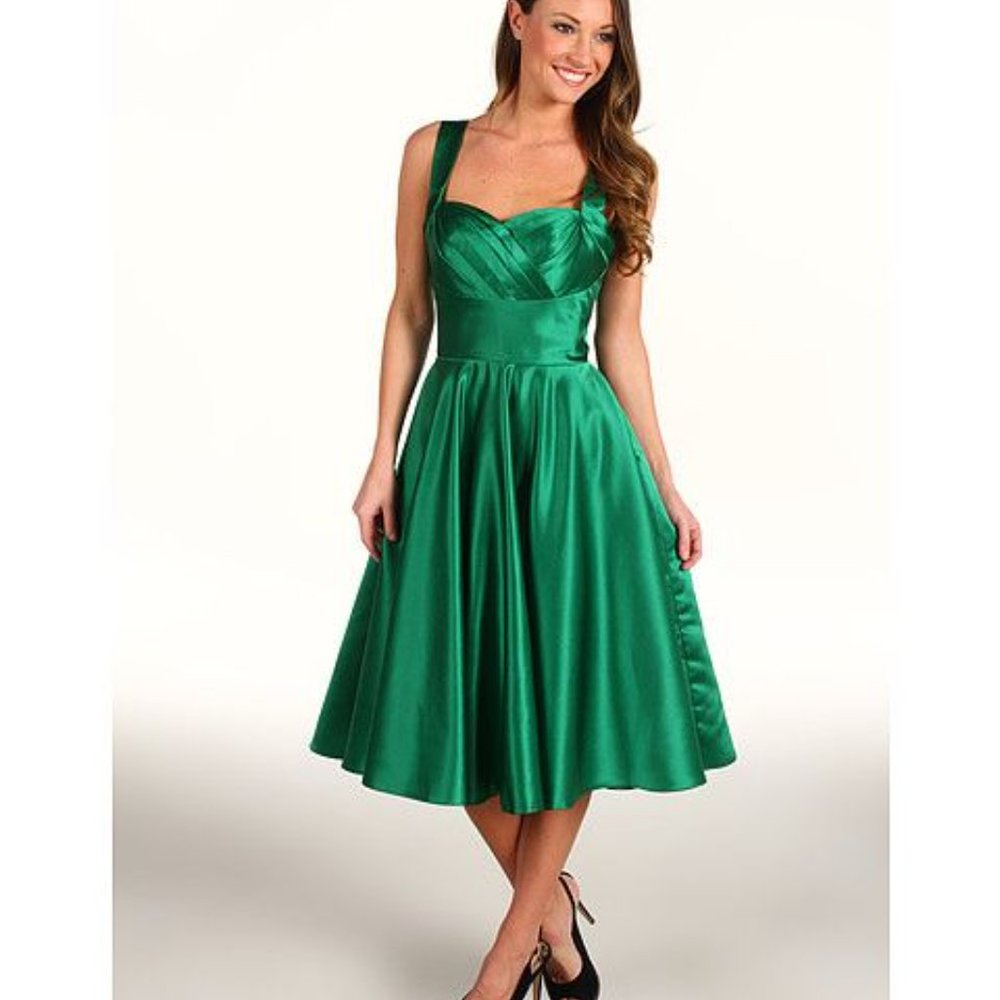 Happily Ever After Pleated Swing Dress